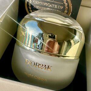 D’OR24K Prestige Night Cream 50ml 1.7 oz NEW Open Box Full Set